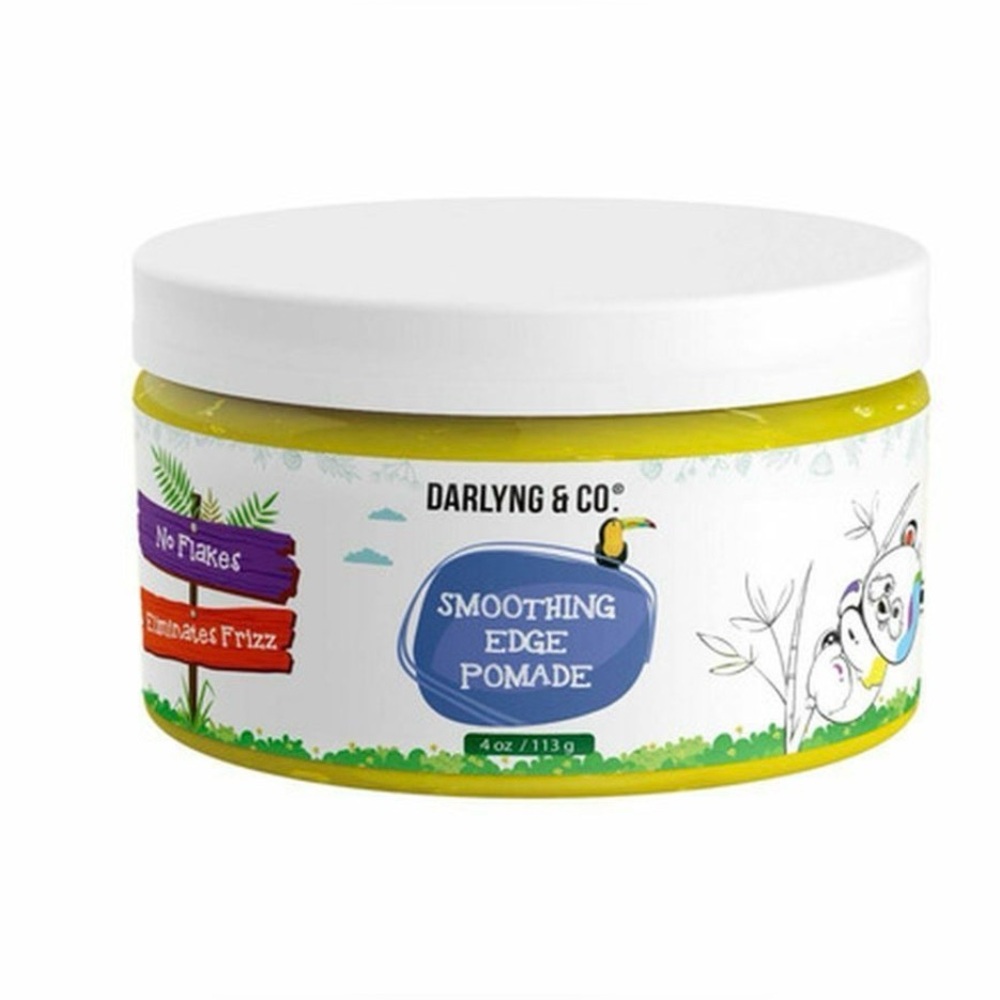 DarLyng & Co. Smoothing Edge Pomade 4oz – No Flakes, Frizz Control Hair Edge Gel